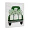 Stupell Industries Spring Shamrock Assortments Truck Canvas Wall Art, design by Lettered and Lined